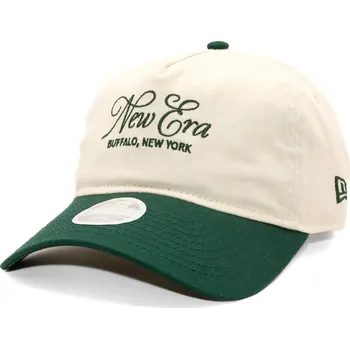 Kšiltovka Dámská Kšiltovka New Era - A-Frame Cursive Script 9TWENTY A-Frame - Cream / Navy velikost One Size (56-59 cm)