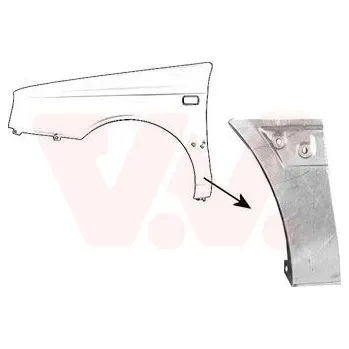 Blatník karosérie Blatník VAN WEZEL 5883155