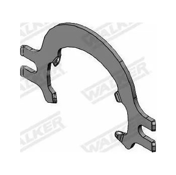 Výfukový systém Svěrná objímka, výfukový systém WALKER 82057