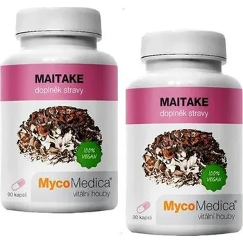 MycoMedica Maitake 2x 90 kapslí (Hemeroidy - Cholesterol - Diabetes atd.)