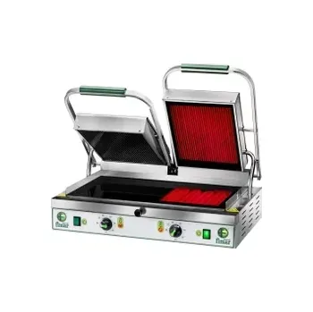 Kuchyňský gril Dvojitý kontaktní gril s hladkými keramickými deskami | FIMAR PV55LL