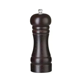 Mlýnek na koření Dřevěný mlýnek na pepř, výška 16,5 cm | HENDI 469781