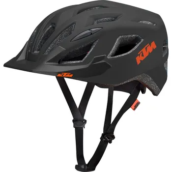 Cyklistická přilba Helma na kolo KTM Factory Line black orange 58-62 cm