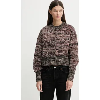 Dámský svetr Svetr s příměsí vlny Barbour Saima LKN1740 hnědá 84X, vel. 38