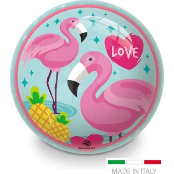 Dětský míč MONDO pohádkový míč 23 cm FLAMINGO - Plameňák