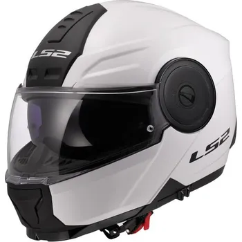Helma na motorku LS2 Helmets LS2 FF902 SCOPE II SOLID GLOSS WHITE-06 - XXL