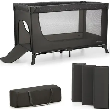 KINDERKRAFT Joy Light grey Postýlka cestovní