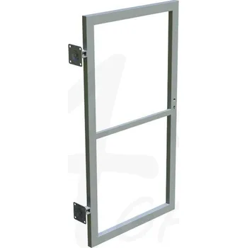 Vstupní branka bez sloupků, jeklový pozinkovaný profil 800 x 1750 mm