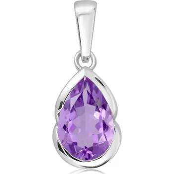 Přívěsek Teras S Amethyst - stříbrný přívěsek s fialovým amethystem