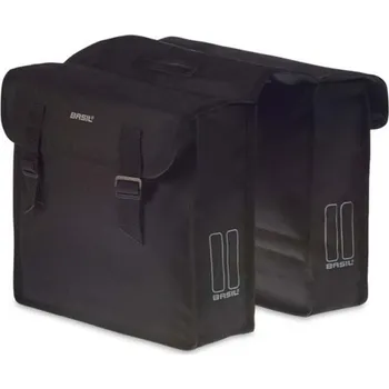 Zavazadlo na motocykl Diverse / Import Boční brašny z polyesteru černé 35×30×10 cm MG00007417