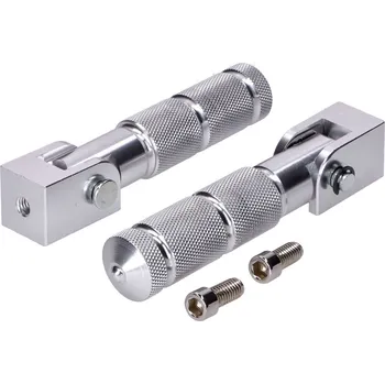 Motodíl 101 Octane Sada stupaček spolujezdce CNC stříbrná 53835