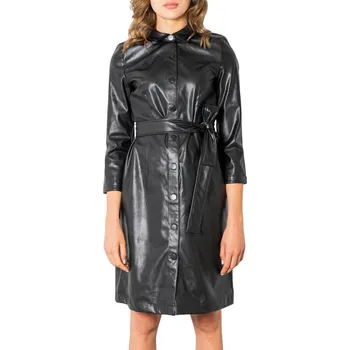 Dámský kabát Kožený kabátek Only Only černá 3457760