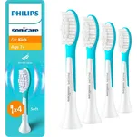 Philips Sonicare For Kids HX6044/90 – Náhradní hlavice 4 ks, Age 7+