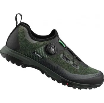 Pánská sportovní obuv tretry Shimano MTB SH-ET701 olivové nenášlapové 43