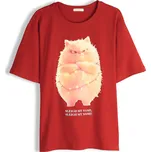 GATE Bavlněné tričko s vánočním potiskem 40 625-1205/579