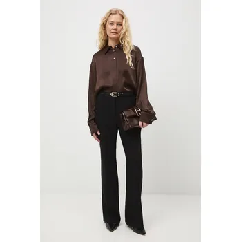 Dámská košile Košile Medicine dámská, hnědá barva, relaxed, s klasickým límcem RW25-KDDC01 88X, vel. XS