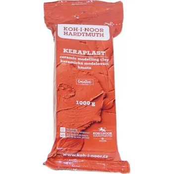 Modelovací hmota Keramická modelovací hmota 1kg, hnědá