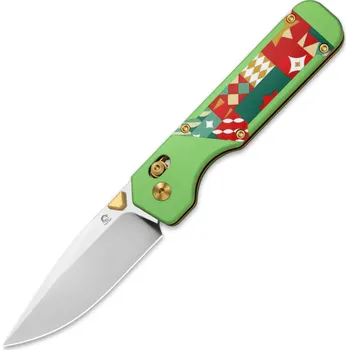 kapesní nůž Kizer Militaw S45VN AL & G10 - Xmas edition