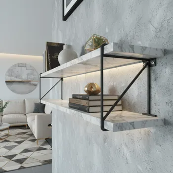 Držák na polici Interex design Držák police PINA / Černá