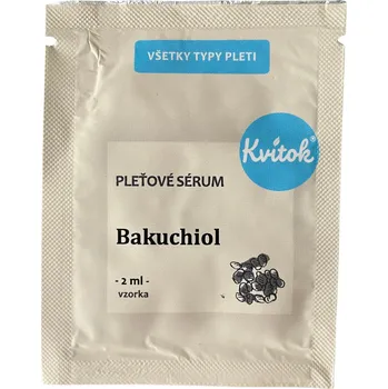 Pleťový krém Kvitok Pleťové sérum - Bakuchiol - vzorek (2 ml)