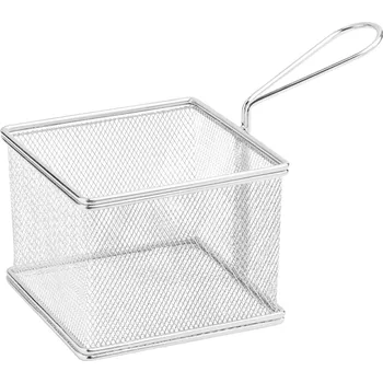 Košík do fritézy na servírování Niragua, 13x13 cm