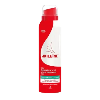 Péče o nohy Osvěžující sprej na nohy, Akileine Red - 150 ml