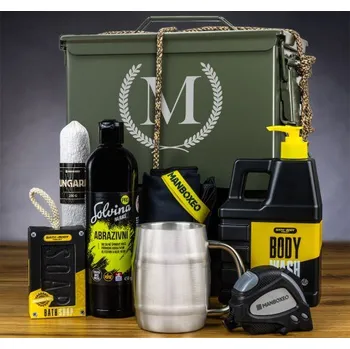 Příslušenství ke karavanu Armyboxeo pro garážmistra s gravírovaním