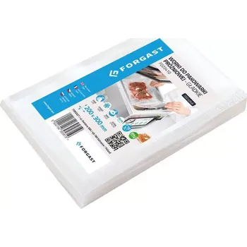 Hladké vakuové sáčky 30x20 cm - 100 kusů | FORGAST FG03410