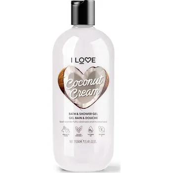 Sprchový gel I Love Coconut Cream Bath & Shower Gel 750 ml