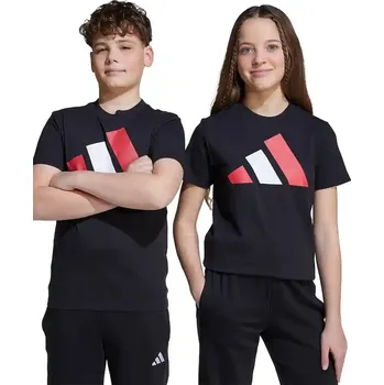 Dětská móda Dětské tričko adidas JY0297 černá 99X, vel. 140