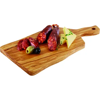 Kuchyňské prkénko Olivové servírovací prkénko s rukojetí