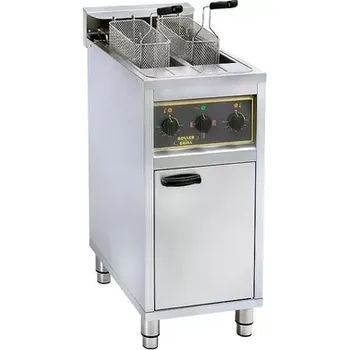 fritéza Elektrická fritéza se 2 komorami na základní desce - objem 2x10 l | ROLLER GRILL RFE 20 C