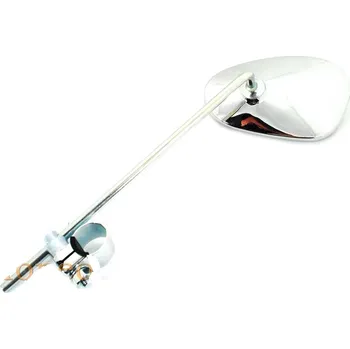 Zrcátko pro motocykl Zrcátko Bumm s redukční objímkou, chrom, levé pro Zündapp, Kreidler, Hercules, Miele, DKW, NSU, Horex, Puch, Gritzner MG00000709