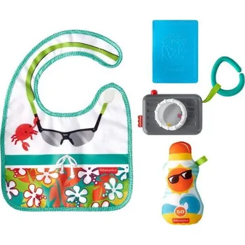 Hračka pro nejmenší FISHER PRICE Fischer Price GKC50 dárkový set pro malé turisty, 3m+