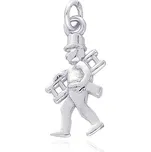 Olivie Přívěsek z bílého zlata KOMINÍK Au 585/1000 Au 585; ≤0,80 g.