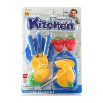 Dětská kuchyňka OSTATNÍ Dreams Kitchen Set krájení s nádobím