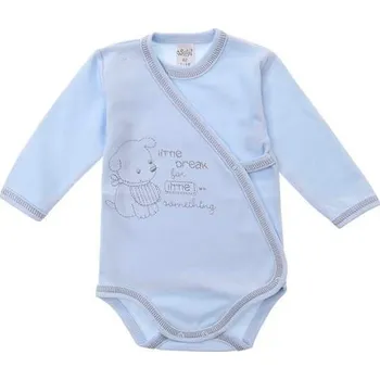 Kojenecký body SOFIJA OSESEK Body dl.rukáv překládací MODRÉ vel. 50cm