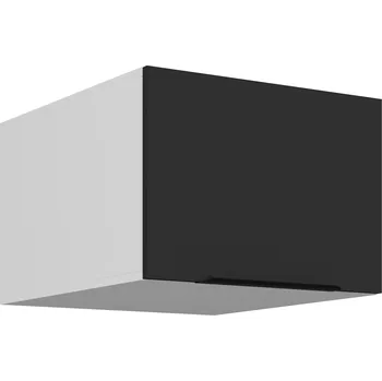 Stolarz Lempert Horní kuchyňská skříňka Aria 50 NAGU-36 1F Barva korpusu skříněk: Bílá, Zvolte barvu dvířek: černá