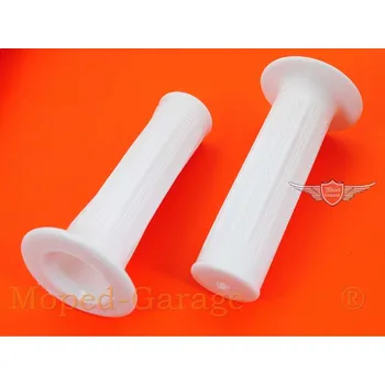 Motocyklový chránič Diverse / Import Sada gripů z bílého plastu pro Zündapp GTS, KS 50, C Sport Combinette, automat, moped, Kreidler Flory, MF, Florett, LF, vejčitá nádrž, Hercules M, 220, 221, 222, P 1, MP 2, 4, MK Prima, moped MG00000602