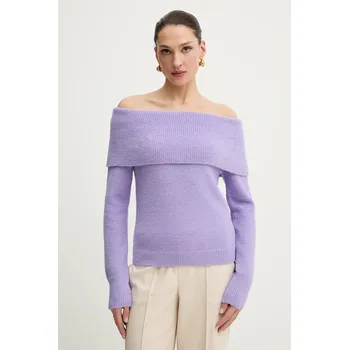 Pánský svetr Svetr Morgan MBOGO fialová 04X, vel. M