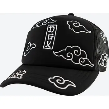 Kšiltovka DGK kšiltovka - Arashi Trucker Hat Black (BLACK)