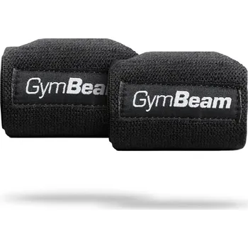 GymBeam Press bandáže na zápěstí 2 ks černé uni