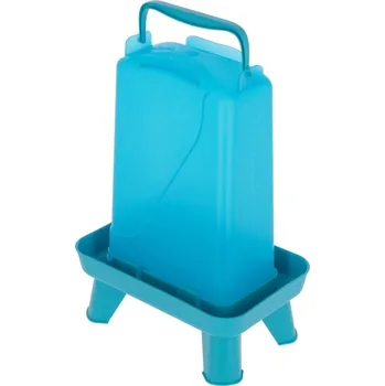 napáječka pro hospodářská zvířata Plastová napáječka s nožičkami 5,5l, Modrá