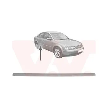 Lišta karosérie Ozdobná / ochranná lišta, dveře VAN WEZEL 5836406