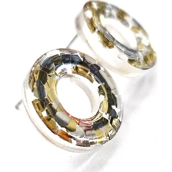 Náušnice SUPERSTAR Circle Cut luxusní náušnice