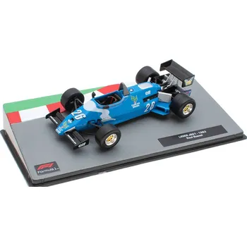 autíčko Centauria Ligier JS21 1983 Raul Boesel 1:43 - Formula 1 Cars časopis s modelem Ligier JS 21 1983 Raul Boesel - kovový model auta