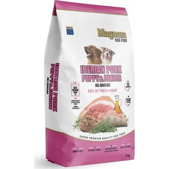 Krmivo pro psa Magnum Iberian Pork Puppy & Junior 3 kg