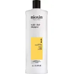 Nioxin Čisticí šampon pro jemné mírně řídnoucí přírodní vlasy System 1 (Shampoo Cleanser System 1) 1000 ml + 2 měsíce na vrácení zboží