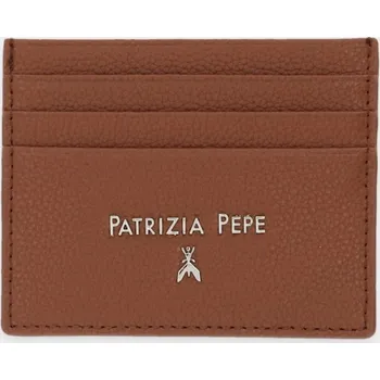 Peněženka Kožené pouzdro na karty Patrizia Pepe CQ7001.L001 hnědá 82A, vel. ONE SIZE