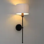 Nástěnná lampa MADELA 1xE14/40W/230V bílá/černá